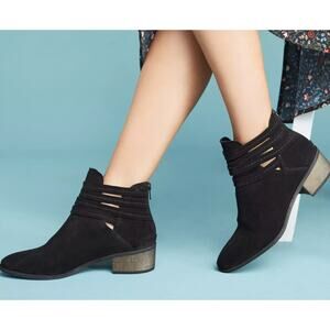 Matisse Coconuts Casablanca Boots 10 Black NWT Suede Ankle Booties Boho Western